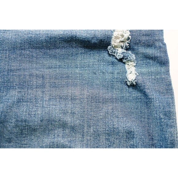 Levi levis Mid Length jean roll hem Shorts womens 31 - Picture 5 of 8